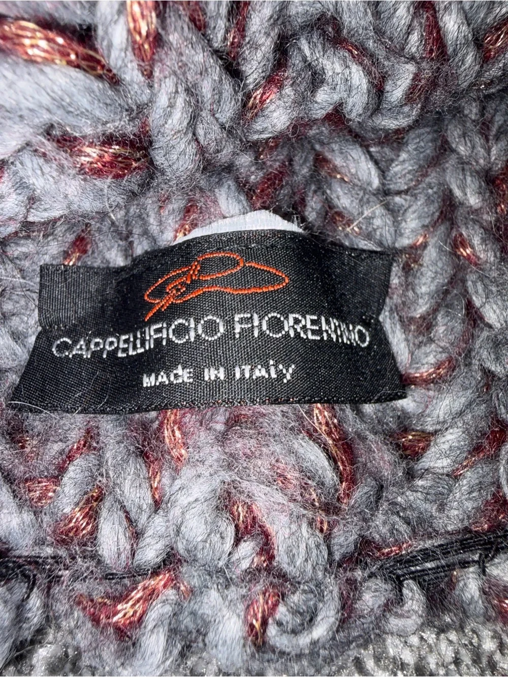 Cappellificio Fiorentino Gray Bronze Italy Made